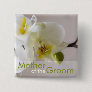 Orquídea blanca • Botón de la boda