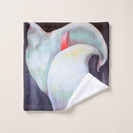 Orquídea Blanca De Marfil Con Hues De Limón Lilac