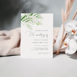 Orquídea Blanca | El boda de la invitación