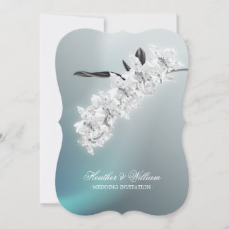 Orquídea Blanca - invitación a la boda