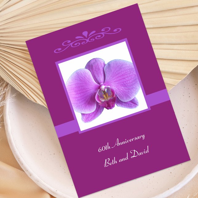 Orquídea de la Invitación al Aniversario Boda (Subido por el creador)