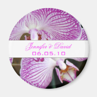 Orquídea Guardar el imán de fecha