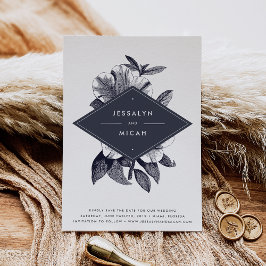 Orquídea Medianoche Guardar la tarjeta de fecha