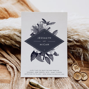 Orquídea Medianoche Guardar la tarjeta de fecha