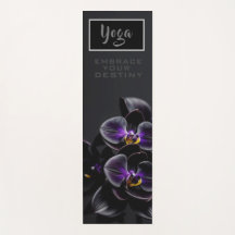 Orquídea Negra - Yoga Mat