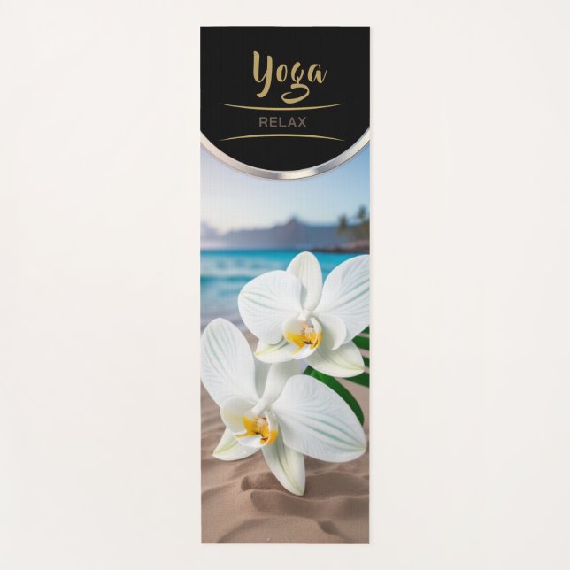 Orquídea Oceánica - Yoga Mat (Anverso)