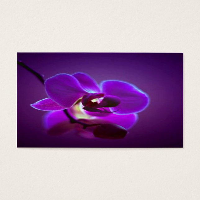 Orquídea púrpura (Frente)
