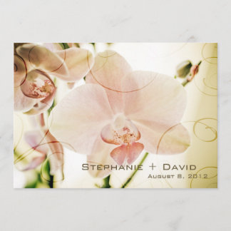 Orquídea Rosa ・ Invitación a la boda