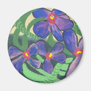 Orquídeas en imán de la sombra