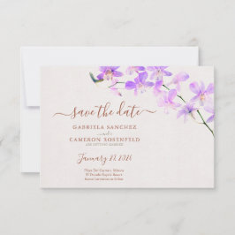 Orquídeas Floral Boda Terracotta