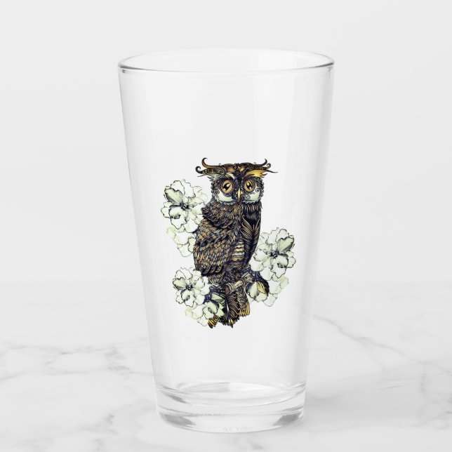 Orquídeas verdes de búho dorado (Anverso)