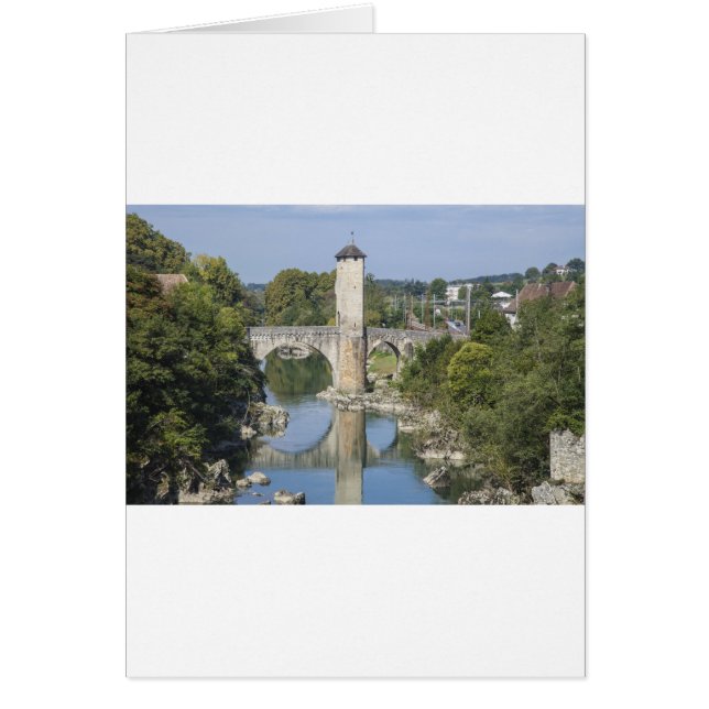 Orthez en Francia (Frente)