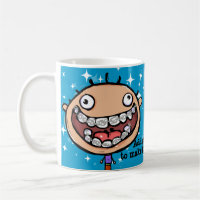 Orthodontist. Regalo. Taza de café personalizada
