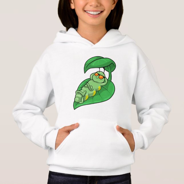 Oruga con Hoja (Anverso)