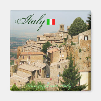 Orvieto Italia diseño de imán fresco