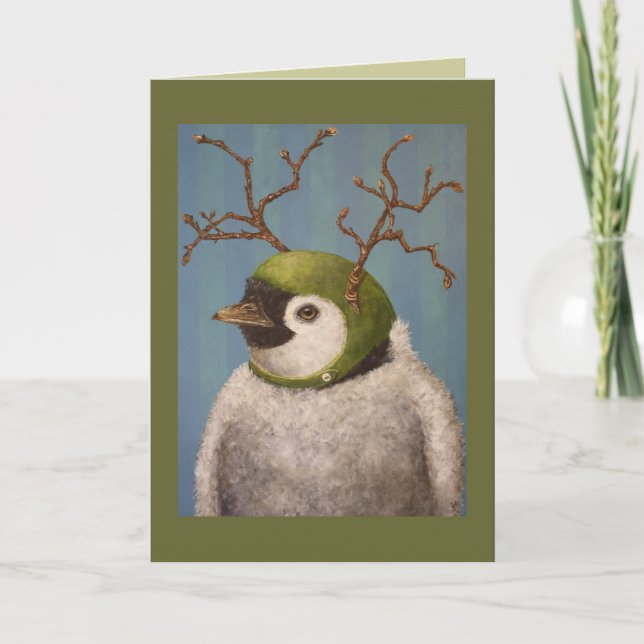 Orville la tarjeta de pingüino (Anverso)