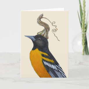 Orville la tarjeta oriole