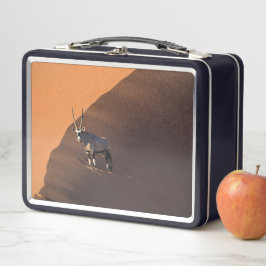 Oryx al borde, Namibia