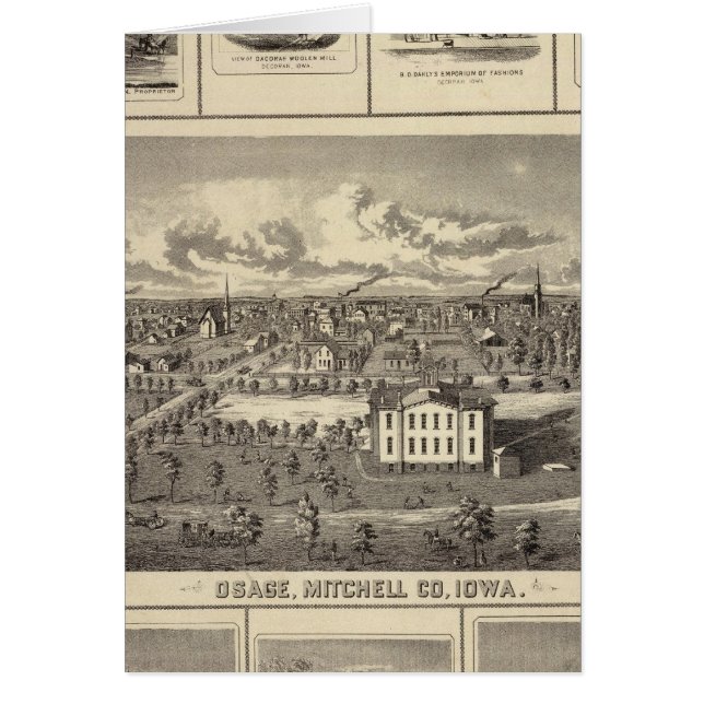 Osage Bldgs, granjas, residencias (Frente)