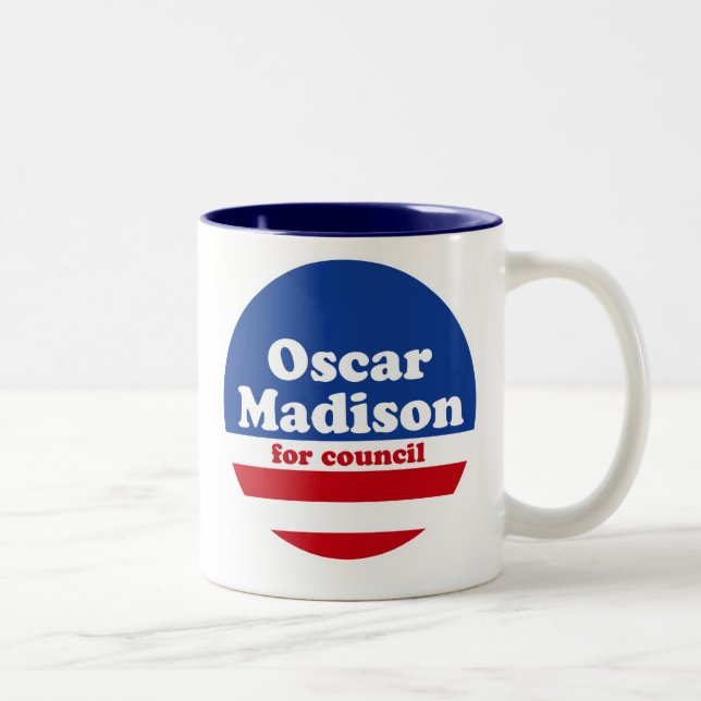 Óscar Madison para la taza del consejo (Derecha)