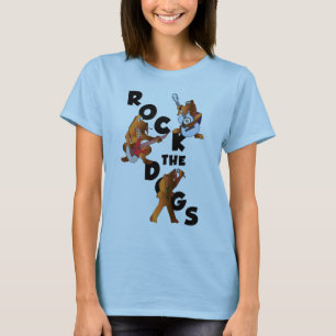 Oscile la camiseta de la muñeca de los perros