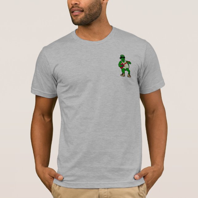 Oscile la camiseta de la tortuga (el diseño (Anverso)