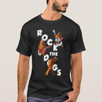 Oscile la camiseta de los hombres de los perros