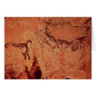 Oscile la pintura de una escena de la caza,