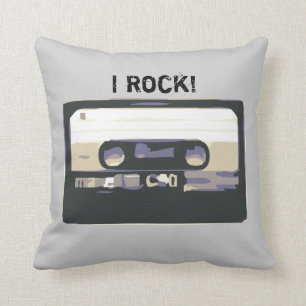 ¡Oscilo! Almohada retra de Cassete de la música