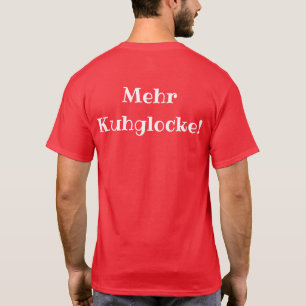 Oscuridad de la camisa de DMV Mehr Kuhglocke