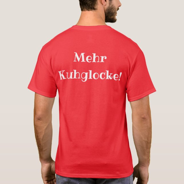 Oscuridad de la camisa de DMV Mehr Kuhglocke (Reverso)