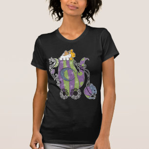 Oscuridad de la camiseta del carro