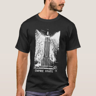 Oscuridad de la camiseta del estado del imperio