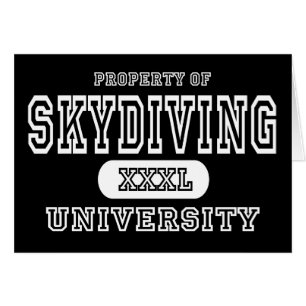 Oscuridad de la universidad del paracaidismo