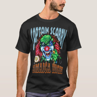 Oscuridad malvada del pirata de la camiseta del