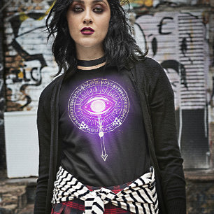 Oscuro miso arcano ojo de eternidad camiseta