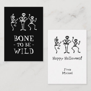 Óseo para las tarjetas de clase de Skeleton Hallow