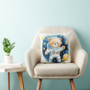 Osito Astronauta Espacial Lindo Funda de Almohada