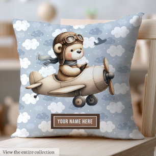 Osito de peluche marrón idea de regalo de almohada