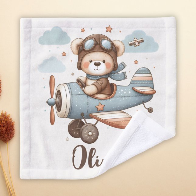 Osito de peluche piloto personalizado (Subido por el creador)
