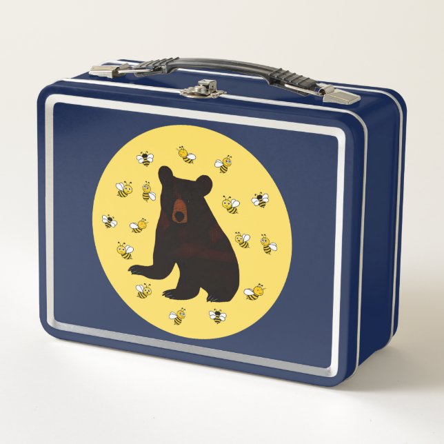 Oso Adorable De Abeja Pequeña (Anverso)