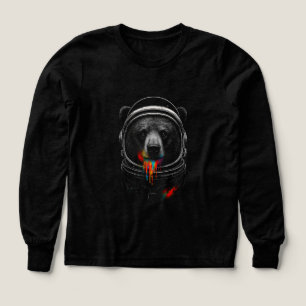 Oso Astronauta con Pintura Neon que Gotea Animal C