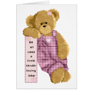 Oso cariñoso blando