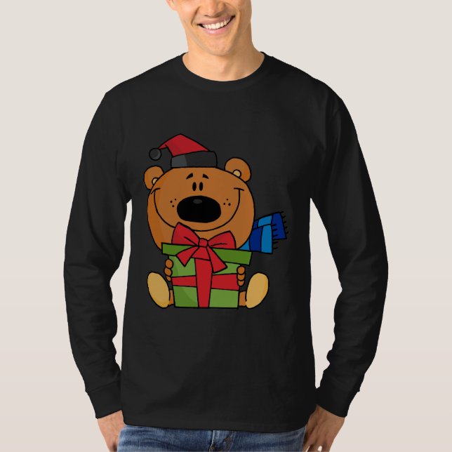 Oso con camisetas y regalos de vacaciones (Anverso)