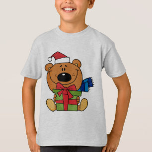 Oso con camisetas y regalos de vacaciones