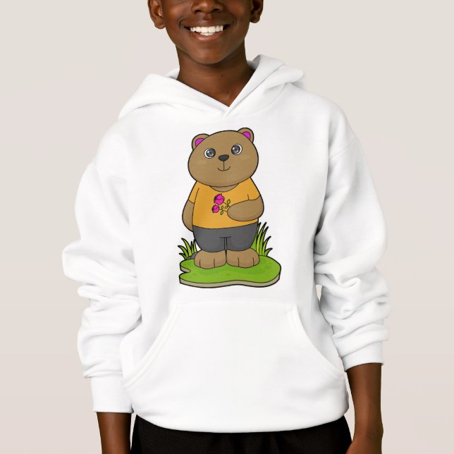 Oso con flores (Anverso)