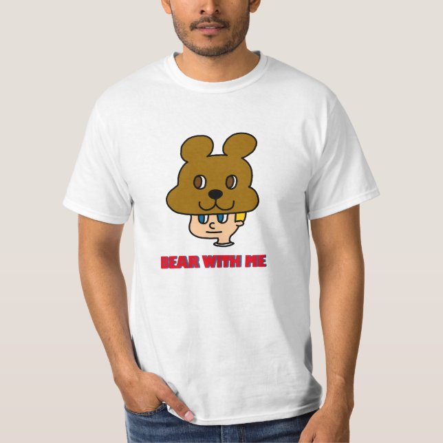 Oso con mi camiseta (Anverso)