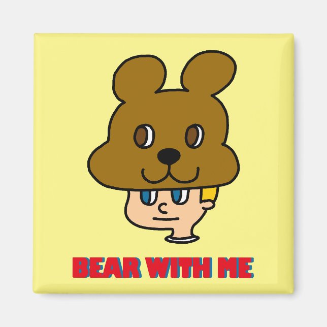 Oso con mi imán (Frente)