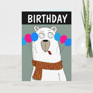 OSO CON TARJETA DE CUTO DE ARTE DE BALONES