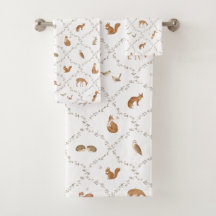 Oso Conejo Conejo Zorro Animales Bosque Infantil